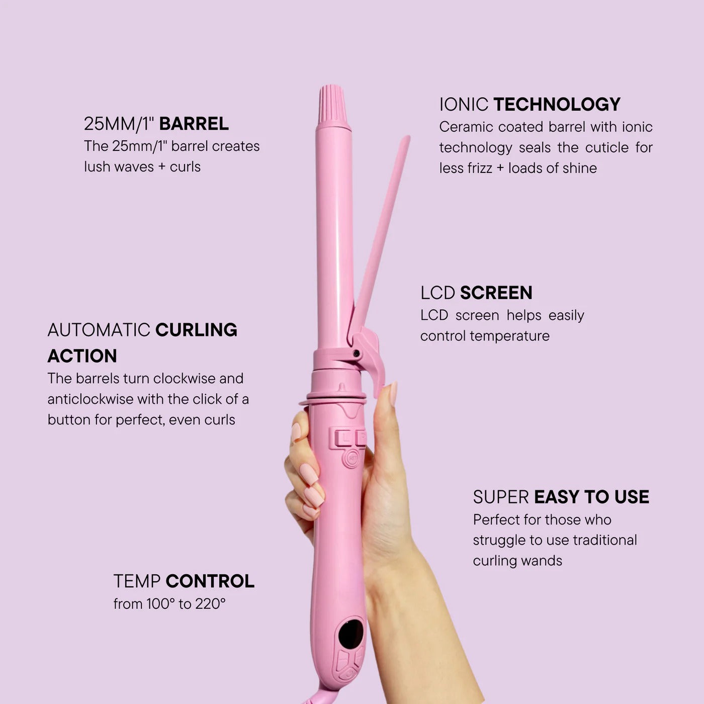 GLOW'S - Automatic Curling Iron